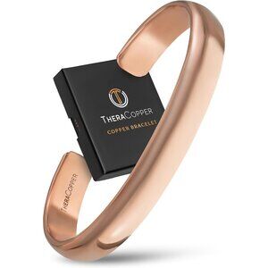 Unisex Handcrafted Pure Copper Bracelet - Adjustable, Rustic, Stylish